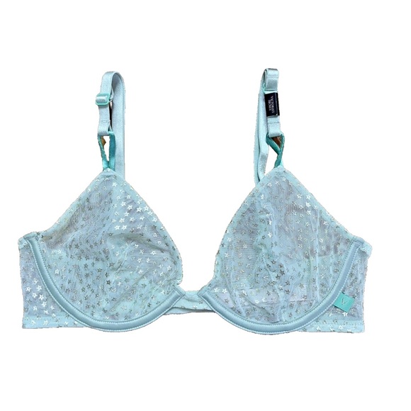 Victoria's Secret Other - Victoria's Secret Light Blue Starry Bra